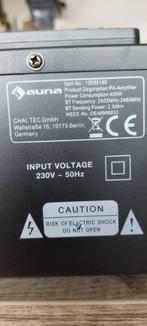 ampli auna H260, TV, Hi-fi & Vidéo, Autres marques, Comme neuf, Enlèvement, 120 watts ou plus