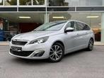 Peugeot 308 TREKHAAK / NAVIGATIE / AIRCO / PARKEERSENSOREN /, Euro 5, Stof, Gebruikt, Zwart