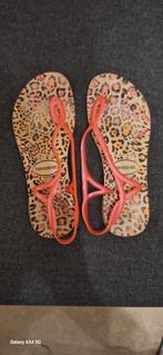 Tong havaianas luna animal beige palha, Ophalen, Sandalen of Muiltjes, Gedragen, Havaianas
