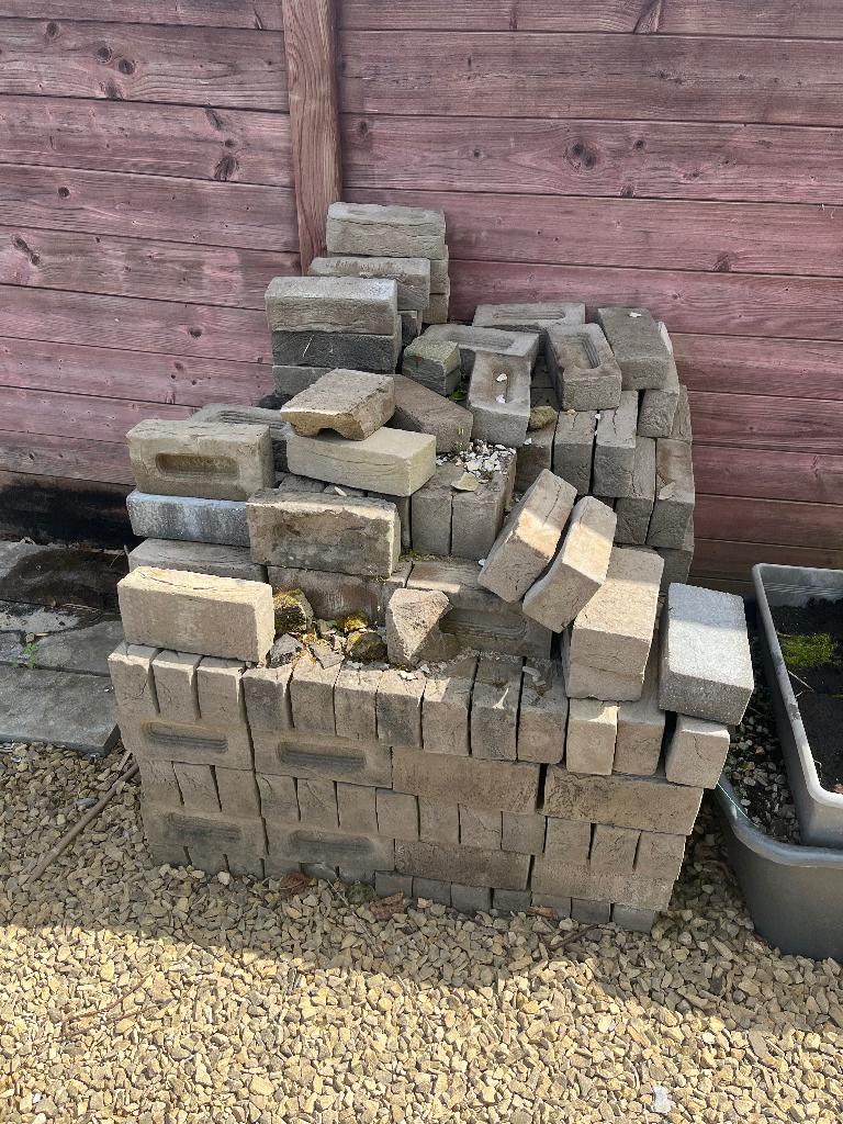 Brique à donner, Bricolage & Construction, Enlèvement, Utilisé, Briques