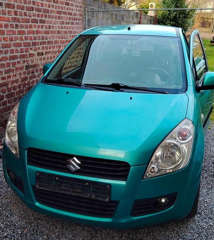 suzuki, Auto's, Suzuki, Particulier, Splash, Diesel, Euro 4, Berline, 5 deurs, Handgeschakeld, Blauw, Blauw, Voorwielaandrijving