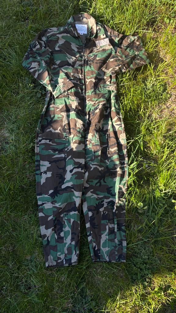M81 Woodland pilotenoverall/pilotenpak, Verzamelen, Ophalen of Verzenden, Luchtmacht, Kleding of Schoenen