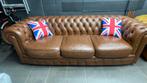 Canapé, Chesterfield, trois places, Enlèvement, Comme neuf, Cuir