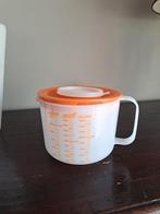 Maatbeker tupperware, Ophalen