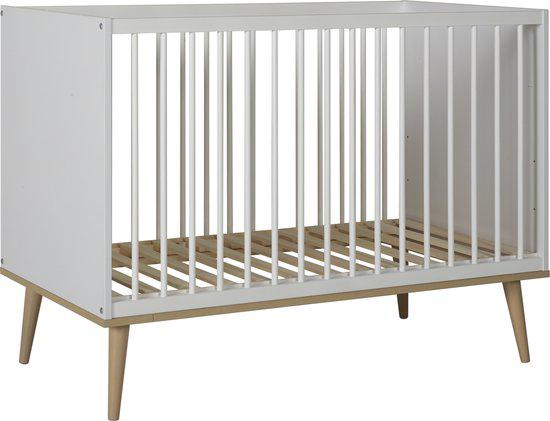 Kinderbedje quax flow wit 120x60, Ophalen, Gebruikt, Ledikant