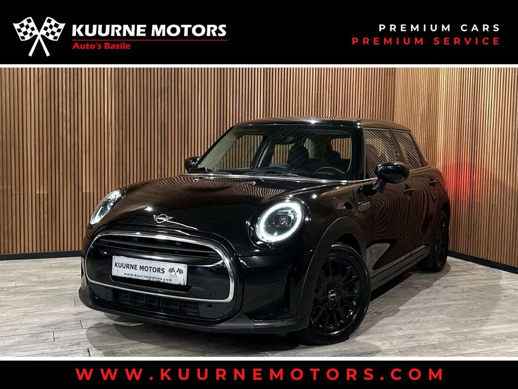 MINI One 1.5i 5d. Leder/Led/Dab/Gps/Pdc/Bt *1j garantie*, Auto's, Mini, 75 kW, Gebruikt, USB, Zwart