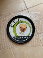 Oude emaille plateau CTS scotch Wielemans, Ophalen of Verzenden