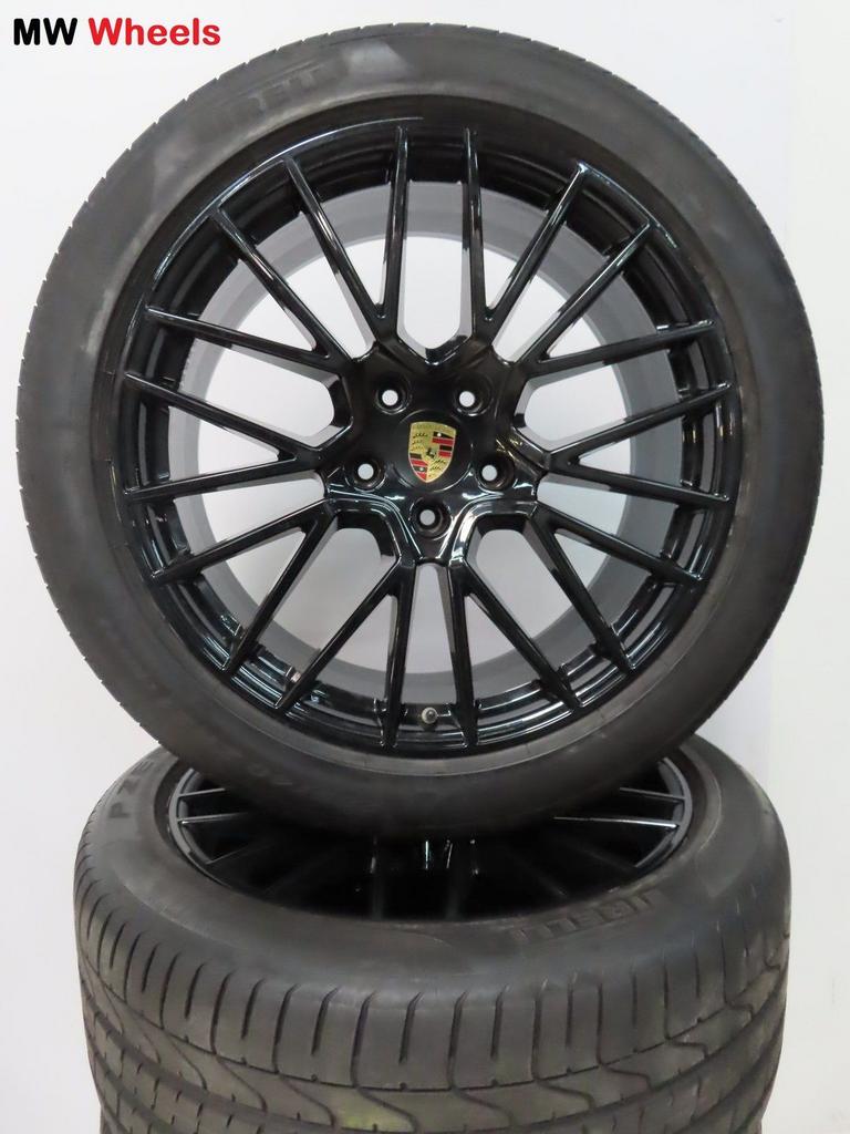 Porsche 21 inch Origineel velgen Cayenne Coupe zomerbanden, Auto-onderdelen, Banden en Velgen, Gebruikt, -, 285 mm, -