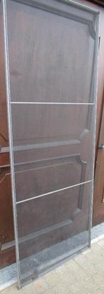 groot vliegenraam in aluminium kader, Doe-het-zelf en Bouw, Deuren en Vliegenramen, Ophalen, Gebruikt, Minder dan 80 cm, Minder dan 200 cm