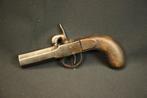 Antiek oud percussiepistool 19 eeuws, Collections, Objets militaires | Général, Enlèvement ou Envoi