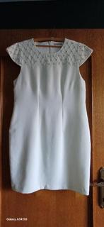 Witte damesjurk, Kleding | Dames, Wit, Maat 42/44 (L), Ophalen of Verzenden, Zo goed als nieuw