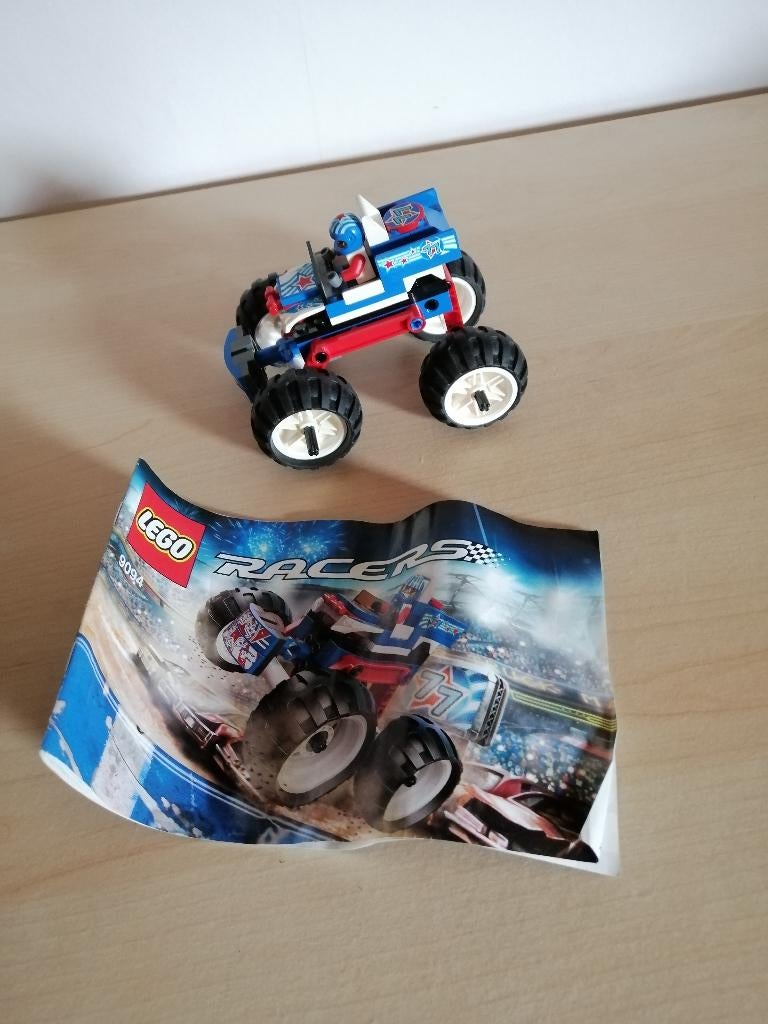 lego racers 9094, Ophalen, Zo goed als nieuw, Complete set, Lego