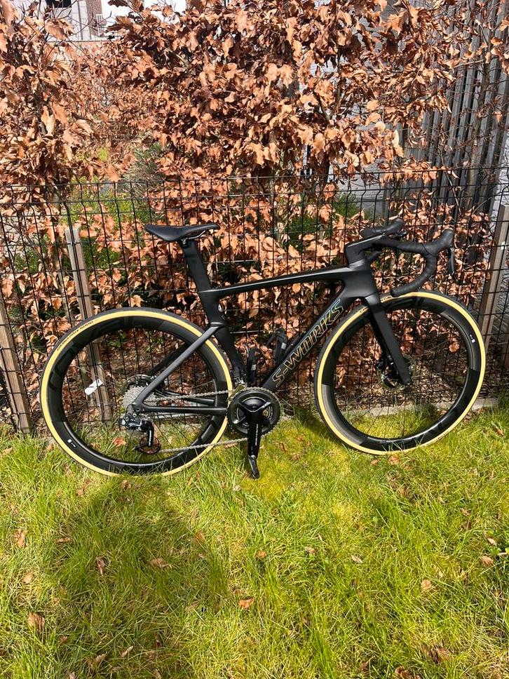 Specialized S-Works Venge Shimano Dura-Ace Di2, maat 52, Fietsen en Brommers, Fietsen | Racefietsen, Zo goed als nieuw, Carbon