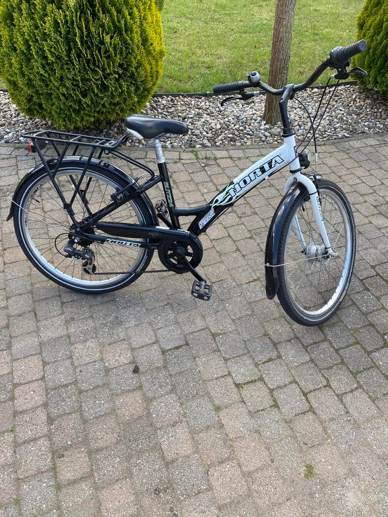 Jongensfiets NORTA met naafdynamo, Ophalen, Zo goed als nieuw, 24 inch, Versnellingen