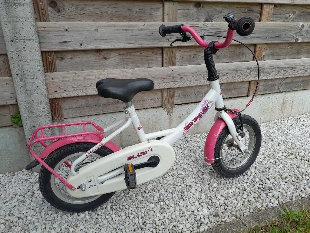 12 inch meisjes kinderfiets, Enlèvement, Utilisé, Moins de 16 pouces