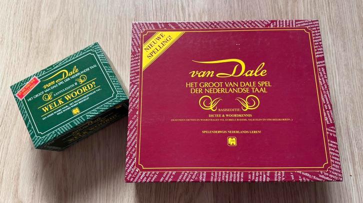 Het groot van Dale spel der Nederlandse taal, Hobby en Vrije tijd, Gezelschapsspellen | Overige, Zo goed als nieuw, Ophalen