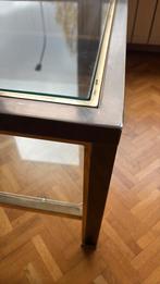 Table vintage, Maison & Meubles, Tables | Tables de salon, 100 à 150 cm, Moins de 50 cm, Comme neuf, Verre