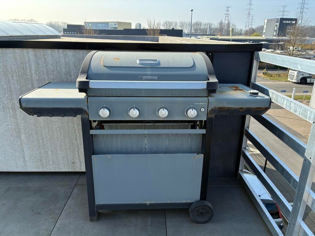 BBQ op gas, Ophalen, Gebruikt