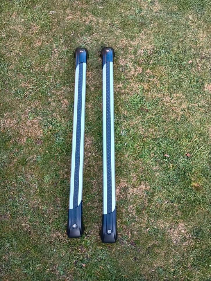 Dwarsdakdragers van aluminium „NISSAN”, Auto diversen, Dakdragers, Nieuw