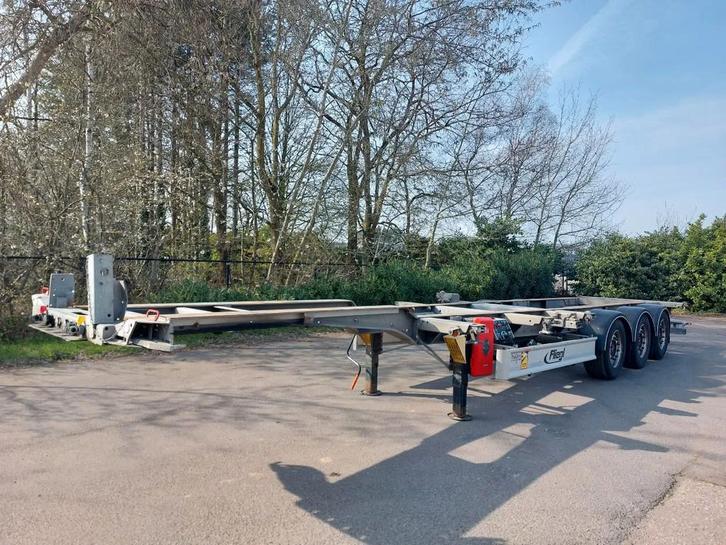 Fliegl containerchassis – 20-2x20-30-40-45 – extendable, Autos, Camions, Entreprise, Achat, Remorques et Semi-remorques, Autres carburants