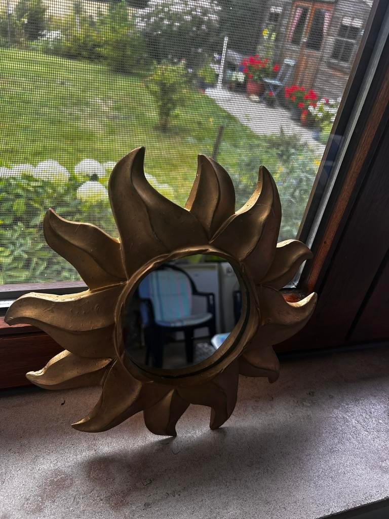Miroir solaire, Moins de 100 cm, Rond, Comme neuf, Enlèvement