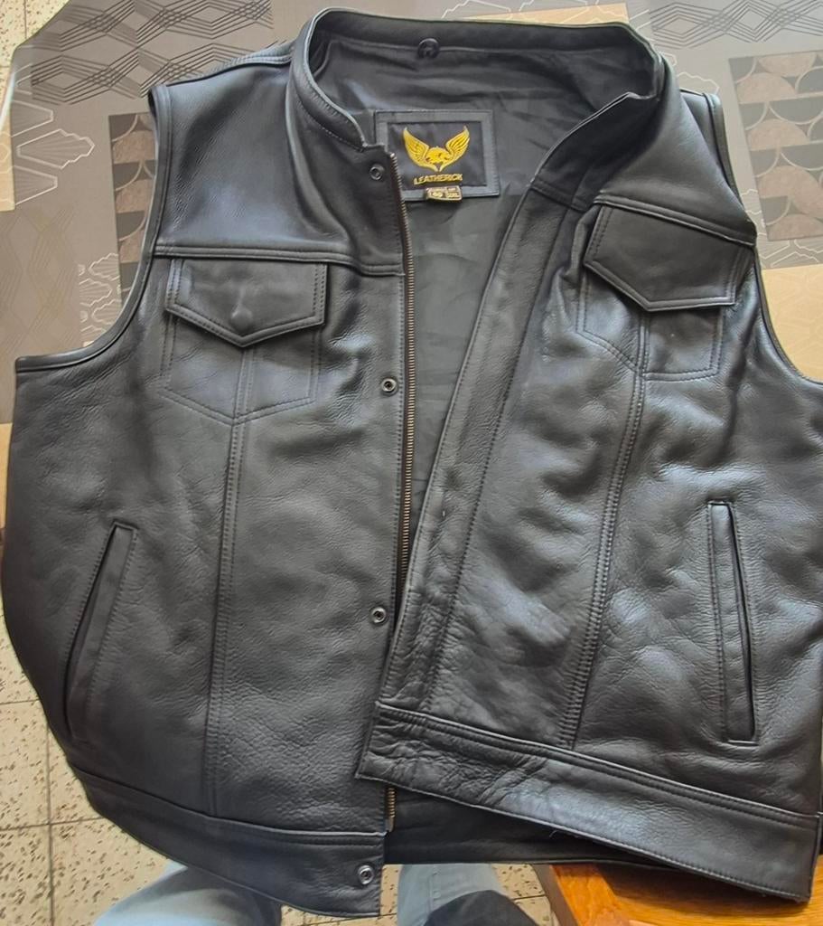 Veste cuir 2xl, Enlèvement, Neuf, sans ticket, Femmes, Manteau | cuir