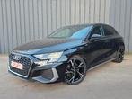 ✔AUDI A3 30TFSi MHEV 𝑺-𝒍𝒊𝒏𝒆 S-tronic 2021 Euro6❕, Auto's, Stof, Zwart, Bedrijf, 5 deurs