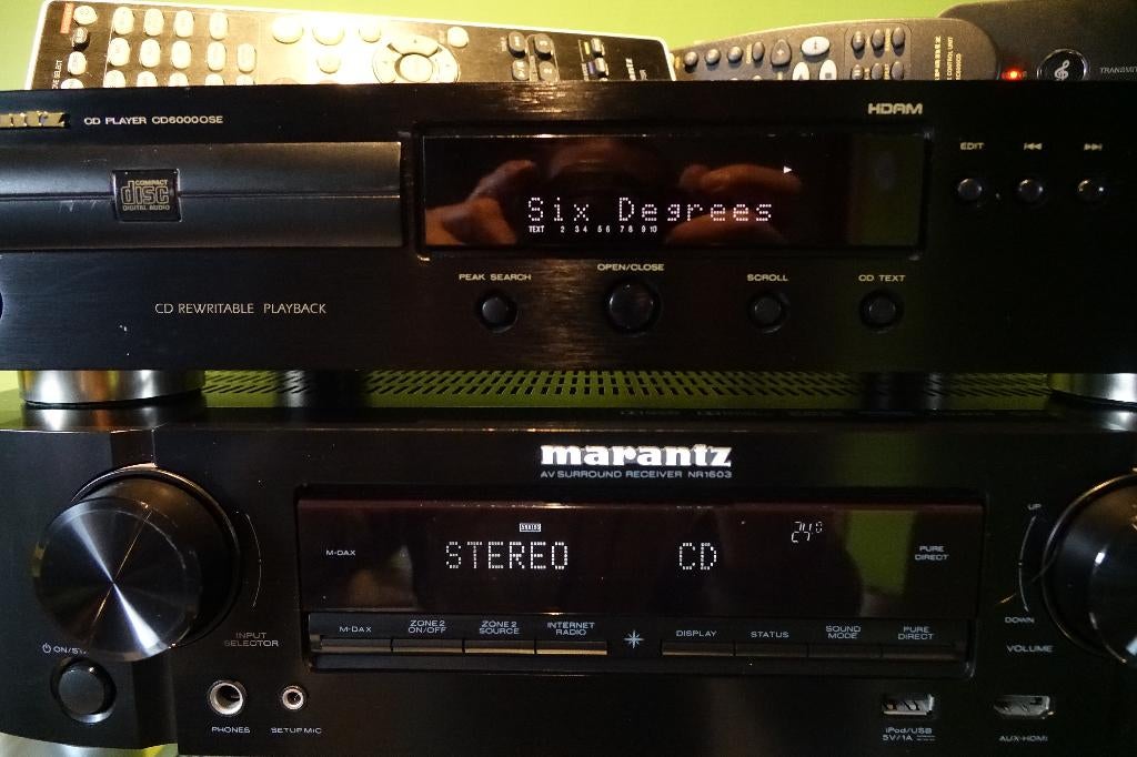 Marantz NR 1603 ONBERISPELIJKE STAAT gegarandeerd 30 dagen, Audio, Tv en Foto, Versterkers en Ontvangers, Marantz, Ophalen of Verzenden