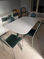 Table extensible avec 4 chaises, Enlèvement, Comme neuf