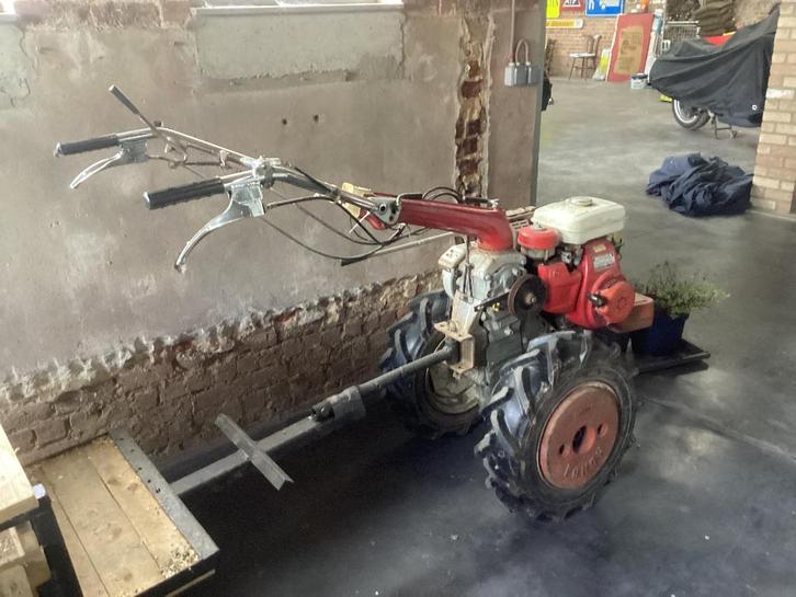 Honda F600 motoculteur met alle toebehoren, Bricolage & Construction, Outillage | Fraiseuses, Utilisé, Essence, Enlèvement