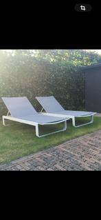 Bristol ligstoelen, Tuin en Terras, Ophalen, Zo goed als nieuw, Aluminium, Verstelbaar