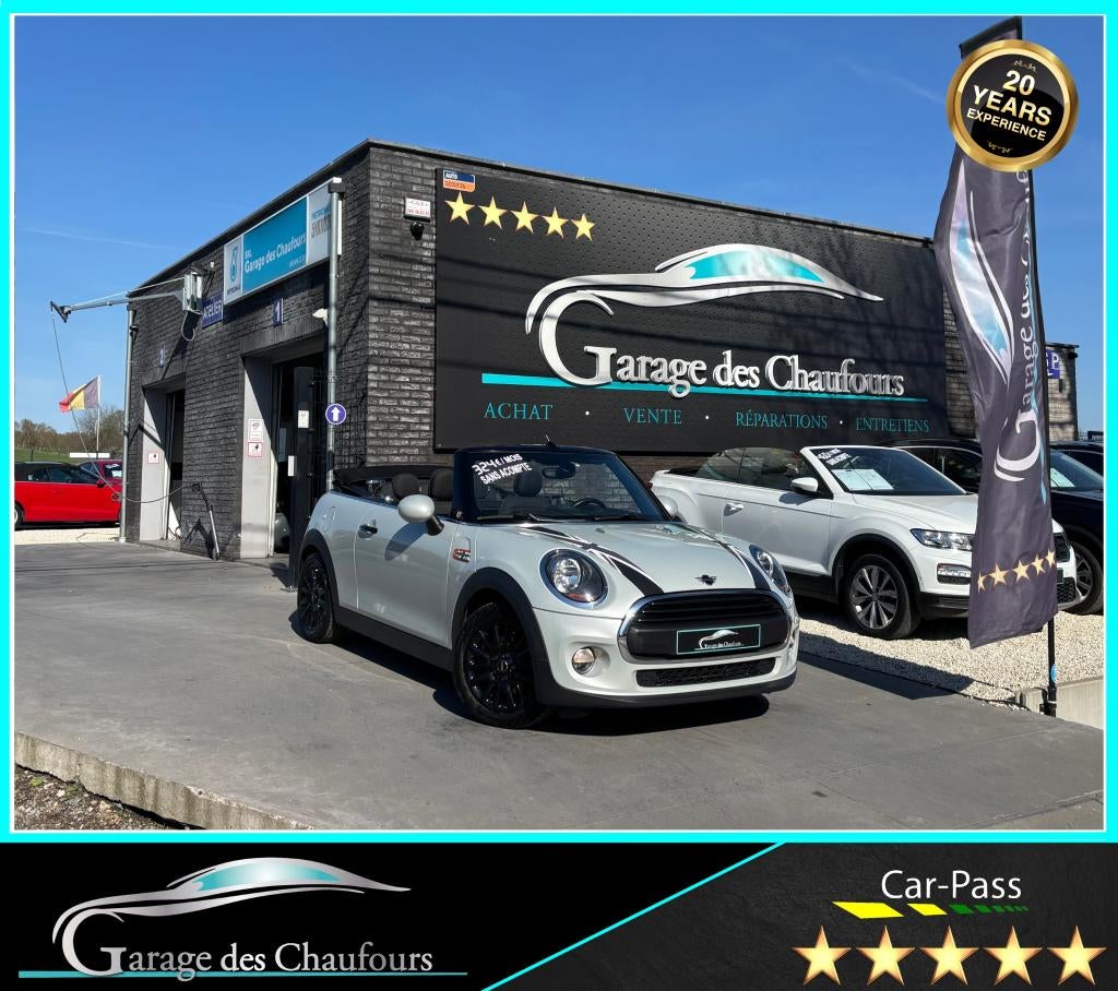 MINI One Cabrio 1.5 One - ! Navi ! - Bluetooth - Euro6c, Autos, Mini, Entreprise, Achat, One, ABS, Airbags, Bluetooth, Ordinateur de bord
