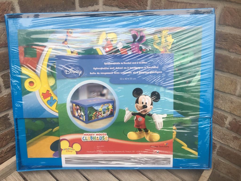 NIEUWE OPBERGBOX DISNEY, Enlèvement ou Envoi, Mickey Mouse, Neuf, Sac, Valise ou Pochette