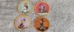 4 portraits Astérix (" La vache qui rit" - 1967)., Verzamelen, Stripfiguren, Ophalen of Verzenden, Asterix en Obelix, Gebruikt