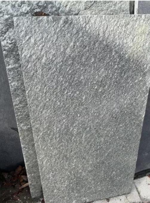 Granieten terrastegels, Tuin en Terras, Tegels en Klinkers, Ophalen, Gebruikt, 10 m² of meer, Terrastegels