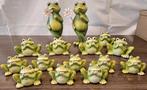 Kikkers. 15 stuks en 2 glanzend afgewerkte kikkers., Collections, Collections Animaux, Enlèvement, Comme neuf, Reptile ou Amphibien