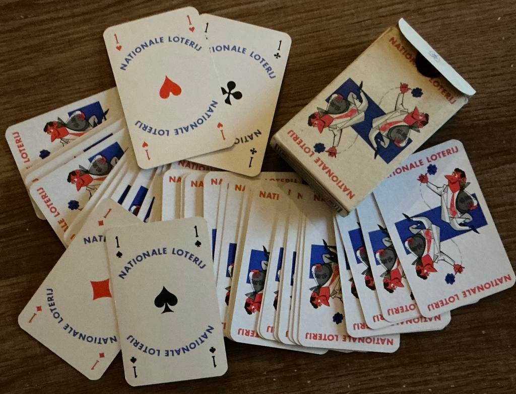 Jeu de cartes NATIONAL LOTTERY, Enlèvement ou Envoi, Comme neuf, Carte(s) à jouer