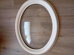 Ovale Houten Kader met Gebold Glas.. Hoogte 48 CM/38,5 CM, Huis en Inrichting, Ophalen, Minder dan 50 cm, Zo goed als nieuw, Minder dan 50 cm