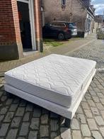 sommier et matelas 140x190 cm, Maison & Meubles, Chambre à coucher | Matelas & Sommiers, Matelas, 140 cm, Enlèvement, Utilisé