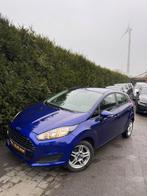 Ford Fiesta 2015 79000KMS, Auto's, Ford, Voorwielaandrijving, Stof, Blauw, Bedrijf
