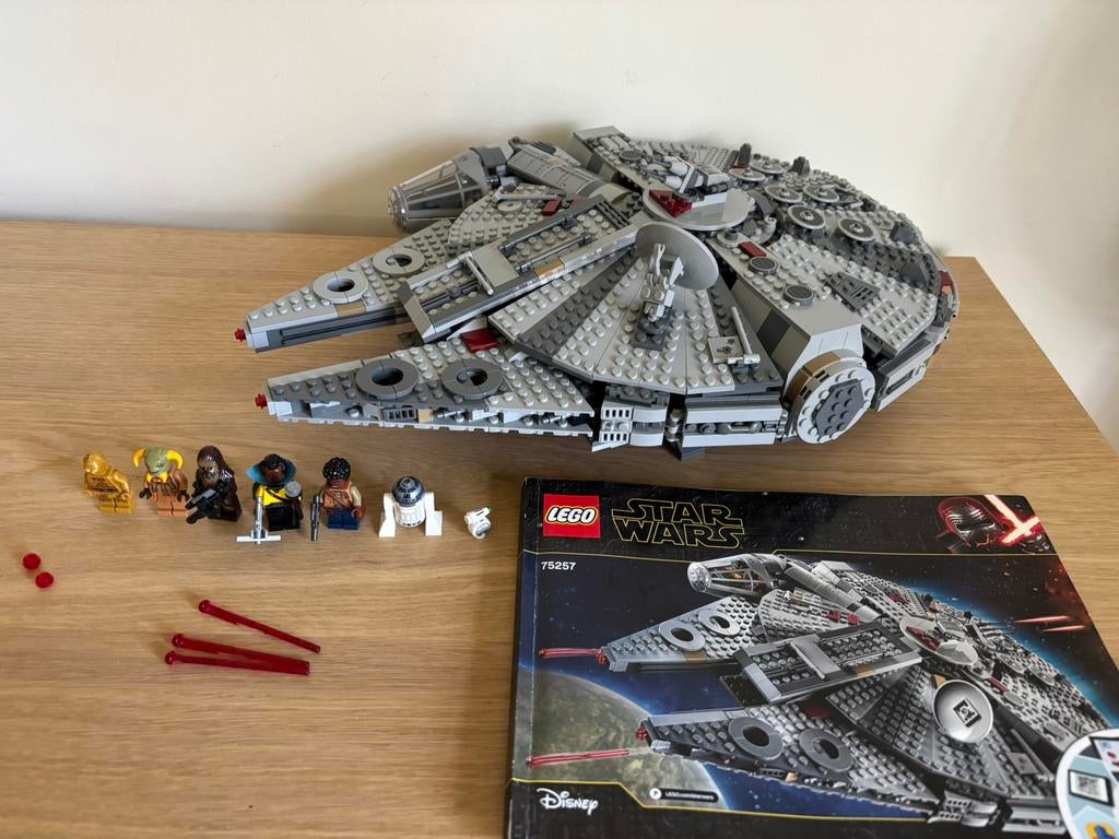 Lego star wars  Millennium Falcon 75257, Ophalen of Verzenden, Compleet, Lego, Star Wars