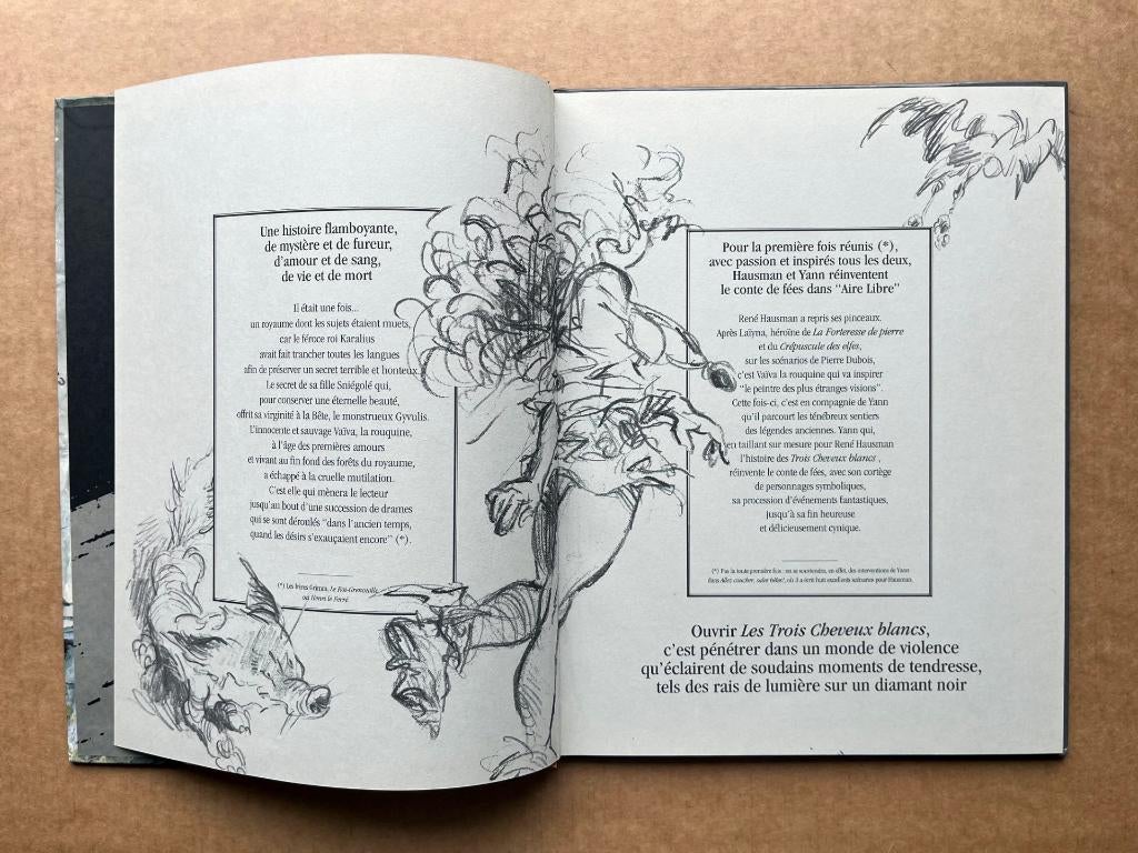 Les trois cheveux blancs-TL-PRESSE-Hausman-EO1993-Air Libre, Livres, Envoi