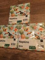 Servetten en een muts., Ophalen