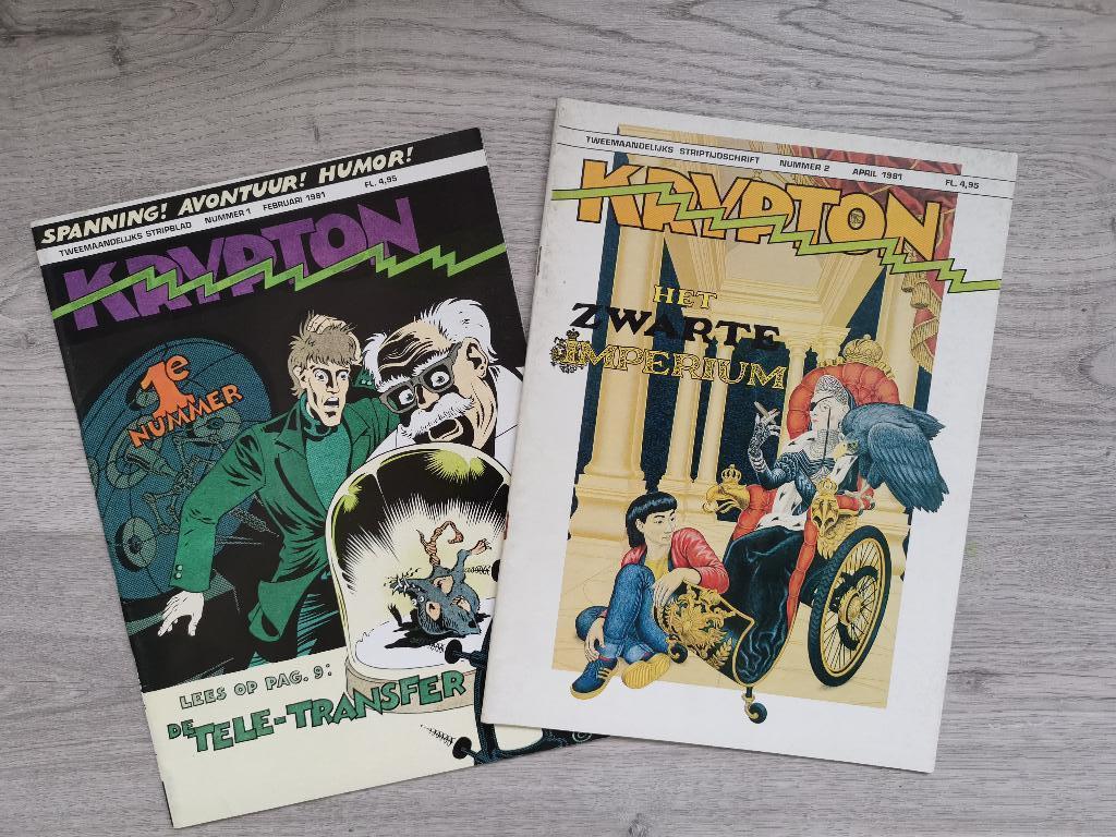 Striptijdschriften met heel wat eerste nummers, Plusieurs comics, Enlèvement ou Envoi, Utilisé