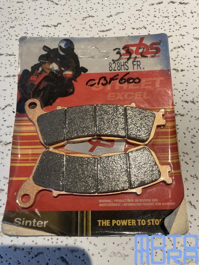 SBS 828HS remblokken set Honda CBF 600 500 hornet NC 700 vfr, Motos, Neuf, -, -, -
