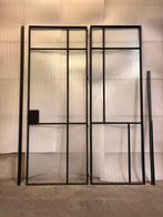 Porte en fer forgé avec panneau fixe, Enlèvement, Neuf