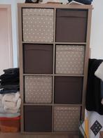 Kallax met 8 mandjes prima staat, Ophalen