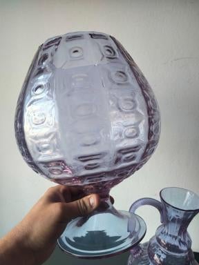 1970s vintage Empoli Neodymium Alaxendrite glas, Verzamelen, Ophalen of Verzenden, Huis en Inrichting