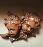 Gesculpteerde ,houten putti,engeltjes, Enlèvement ou Envoi
