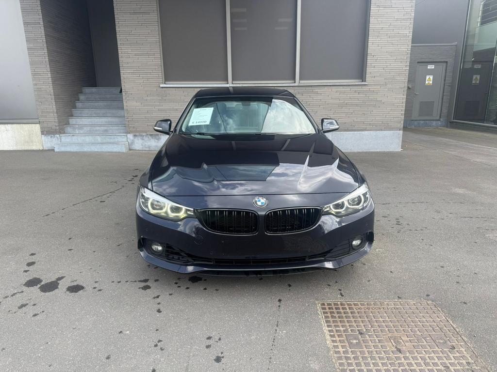 BMW 418i – Comfort & klasse!, Blauw, Leder, Bedrijf, 1500 cc